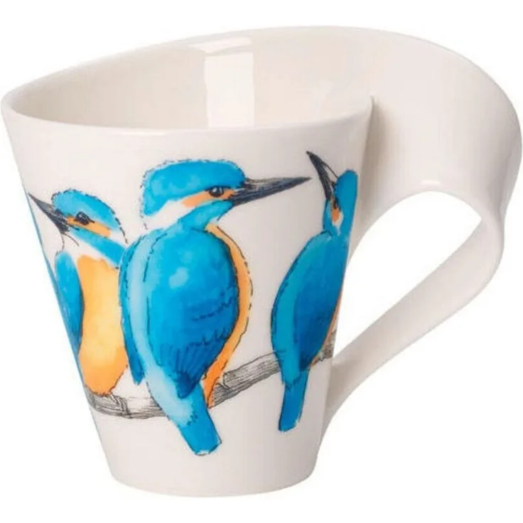 Villeroy & Boch NewWave Caffè Becher mit Henkel 300 ml Eisvogel
