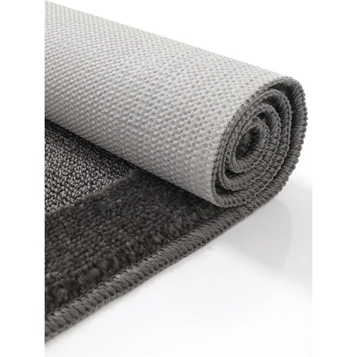 Mijolnir 'Happy - Anthracite' Badematte, Anthrazit, 60 x 100 cm – Bild 6