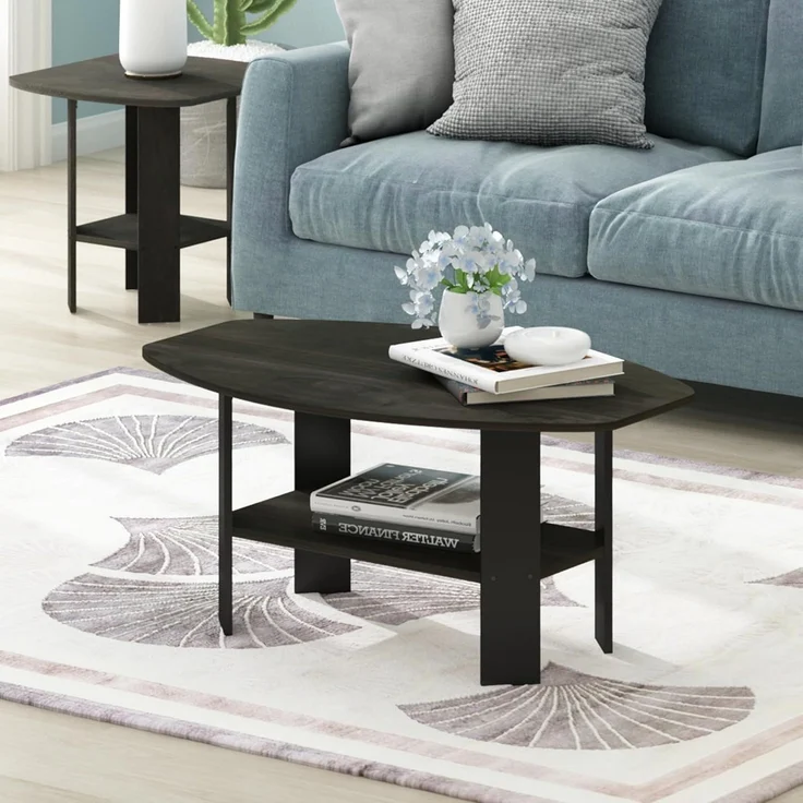 Furinno Simple Design Couchtisch, Espresso – Bild 8