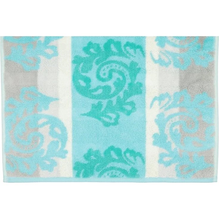 Cawö Handtücher Noblesse Cashmere Jacquard 1057, 100% Baumwolle (1-St) – Bild 2