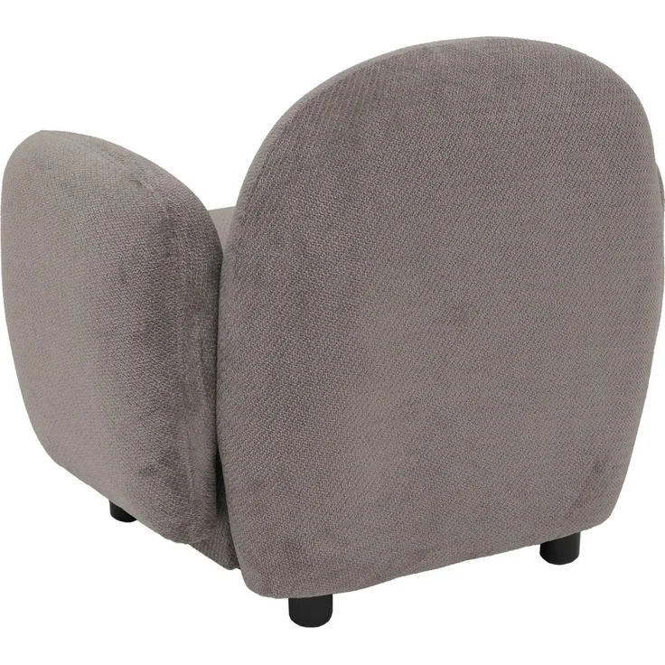 Sessel HWC-P33, Lounge-/Relax-/Cocktailsessel Polstersessel, Stoff/Textil Chenille (330 g/m²) ~ hellgrau – Bild 7