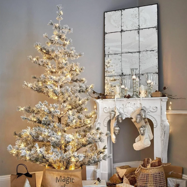 Mirabeau Künstlicher Weihnachtsbaum Weihnachtsbaum Sapi grün/weiß, none – Bild 2