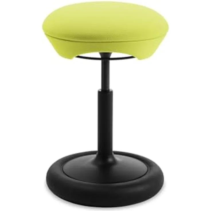 Topstar SITNESS HOP | Ergonomischer Sitzhocker mit dreidimensionaler Bewegung | Sitness-Technologie | Made in Germany | Farbe: schwarz/grün