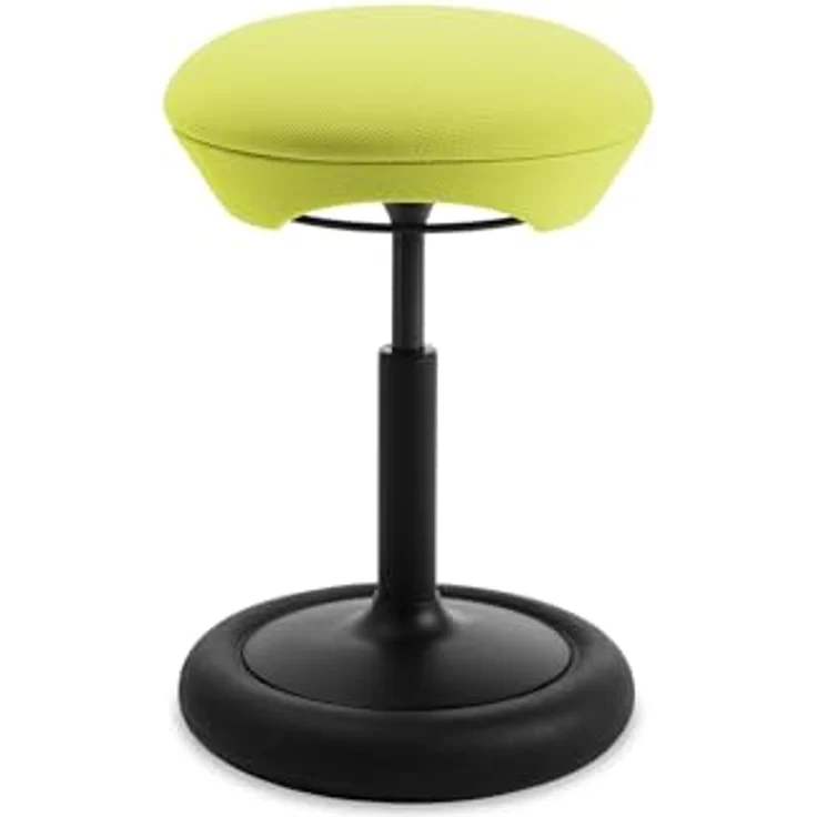 Topstar SITNESS HOP | Ergonomischer Sitzhocker mit dreidimensionaler Bewegung | Sitness-Technologie | Made in Germany | Farbe: schwarz/grün – Bild 1