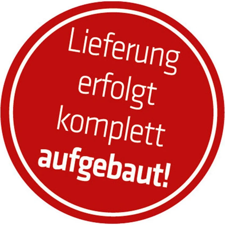 Strandkorb Komplettset - bene living - Schleswig Pinie - PE mokka - Modell 554 – Bild 8