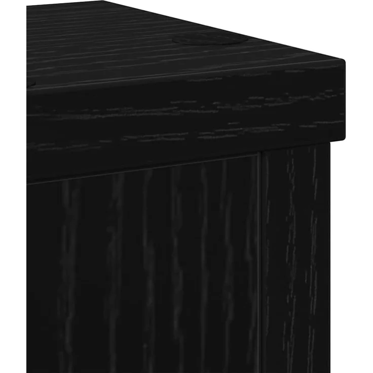 vidaXL Pflanzenständer 2 Stk. Schwarz Eichen-Optik 10 x 10 x 18 cm 869228 – Bild 8