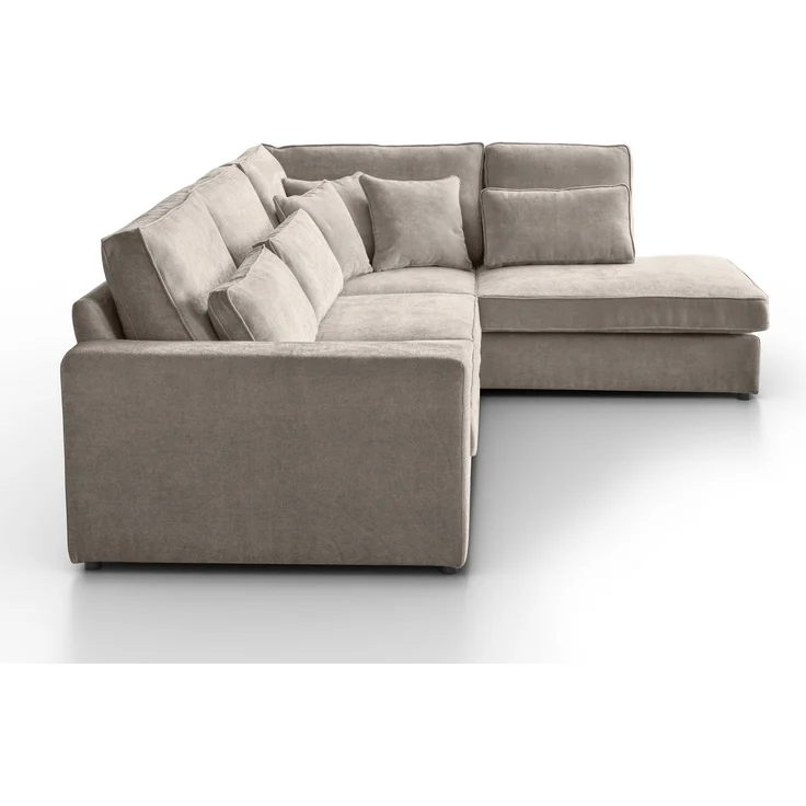 Beautysofa Ecksofa PARMA Die Lieferung beinhaltet die Lieferung in die Wohnung, im modernes Design, klassische Polsterecke inklusive Wellenfedern – Bild 3