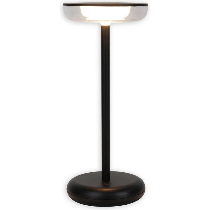 näve LED Tischleuchte Pasi, Dimmfunktion, Ein-/Ausschalter, Memoryfunktion, USB-Ladefunktion, LED wechselbar, Warmweiß, dimmbar per Berührungssensor, Memoryfunktion, Akku, USB-C-Ladekabel – Bild 3
