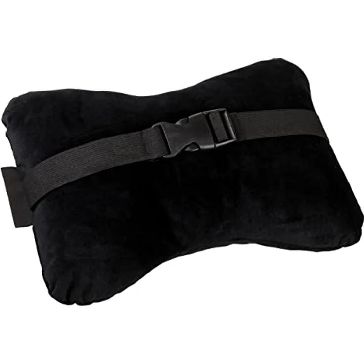 noblechairs Kopfkissen "Ehrenmann" für EPIC/ICON/HERO/LEGEND, ergonomisches Nackenkissen mit eingesticktem Logo, schwarz – Bild 2