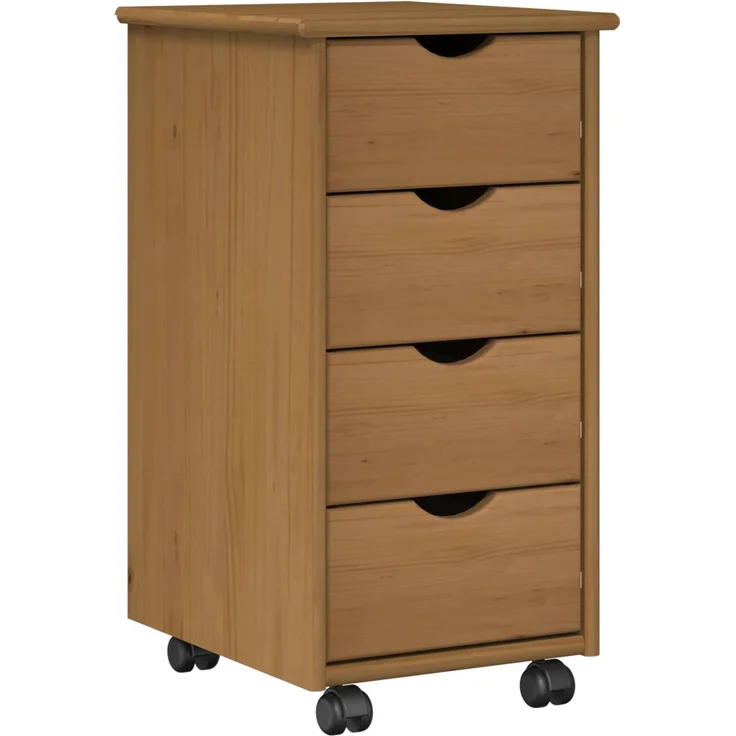 vidaXL Schreibtischschrank-Set MOSS 2 stk. Honigbraun 112 x 50 x 75 cm 3438770 – Bild 4