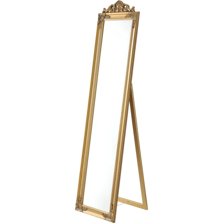 Standspiegel Arezzo 160x40 cm Gold [en. casa] – Bild 2