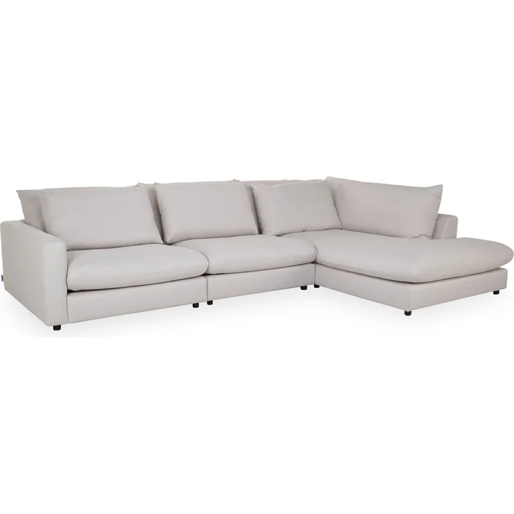 Polsterecke SANSIBAR WANGEROOGE BB 342x228 cm braun Ecksofa Wohnlandschaft Eckcouch – Bild 1