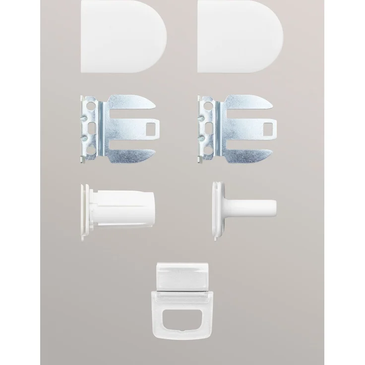 Lysel - Qualitätsspringrollo abdunkelnd (B x H) 203cm x 190cm in grau – Bild 9