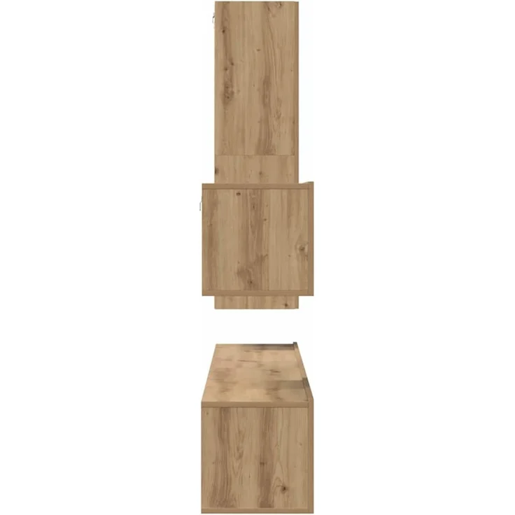 vidaXL TV-Schrankset 4 stk. 30,5 x 30 x 110 cm Artisan-Eiche 3393329 – Bild 9