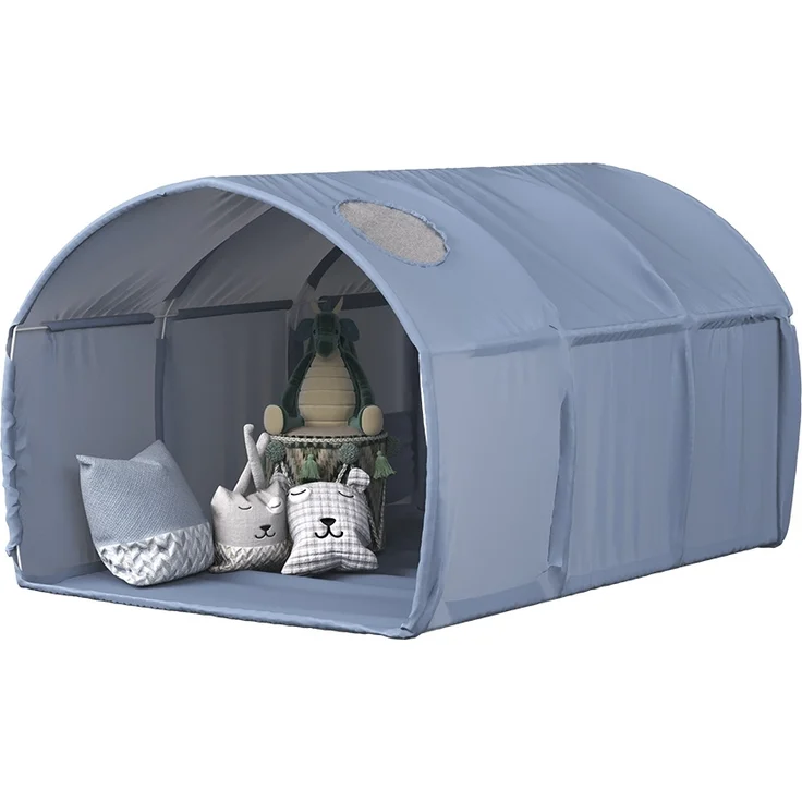 Tunnelzelt Kubby Blau 100 x 80 cm mit Fenster Vitalispa – Bild 5