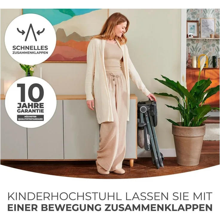Kinderkraft Kombihochstuhl FOLDEE