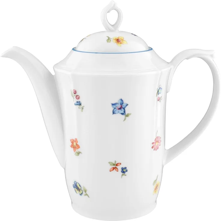 Seltmann Weiden Geschirr-Set Kaffeekanne 6 Personen Sonate 34032 von Seltmann Weiden, Porzellan