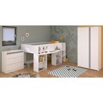 Parisot Kinderzimmer und Jugendzimmer Pirouette in weiß Set 3-tlg.