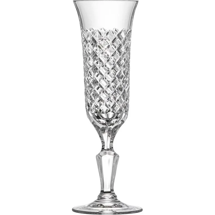 Sektglas Kristall Karo clear (22 cm)