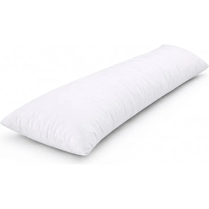 Flowen Seitenschläferkissen 40x145 cm Langes Kissen für Seitenschläfer Body Pillow 40x145 mit Mikrofaser-Füllung Hypoallergene Anti-Milben WeicheKopfkissenbezug 100% Polyester