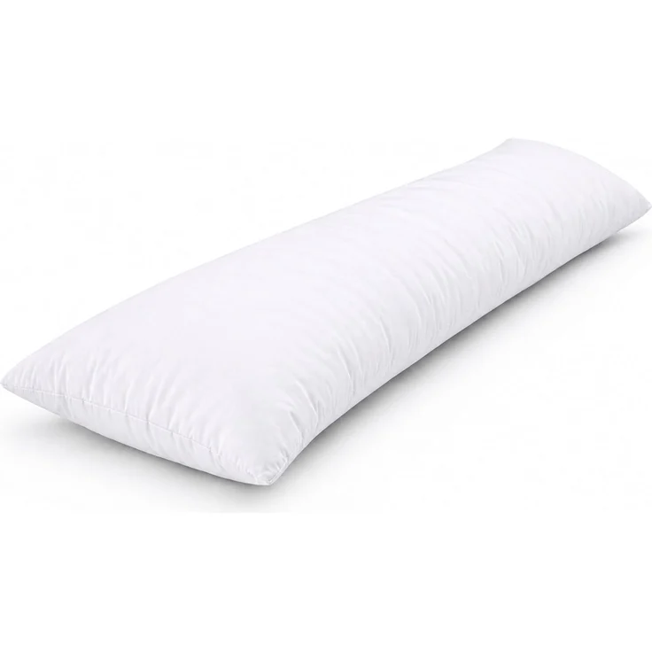Flowen Seitenschläferkissen 40x145 cm Langes Kissen für Seitenschläfer Body Pillow 40x145 mit Mikrofaser-Füllung Hypoallergene Anti-Milben WeicheKopfkissenbezug 100% Polyester