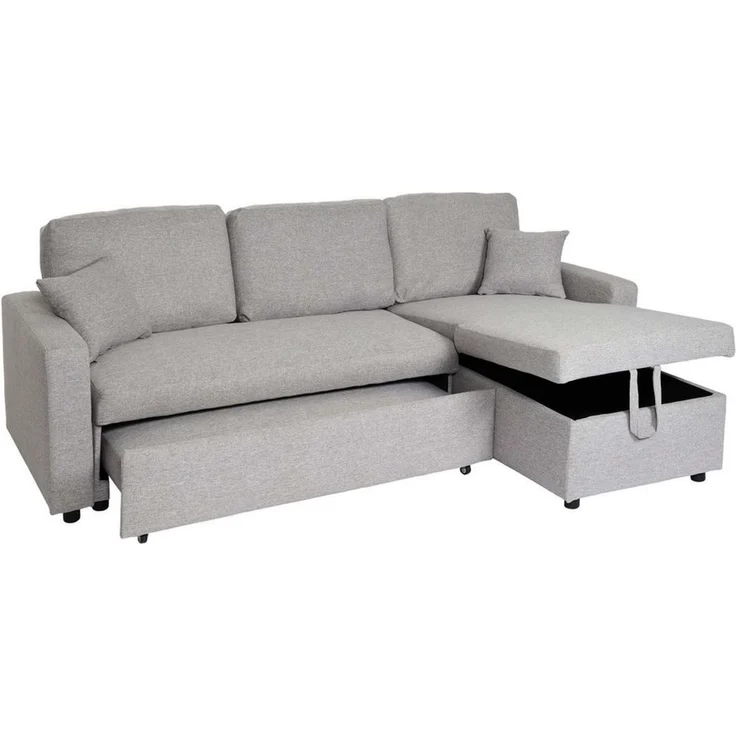 MCW Ecksofa MCW-L17, 3-Sitzer in L-Form, Mit 2 Rückenkissen, Max. Belastbarkeit: 360 kg – Bild 1