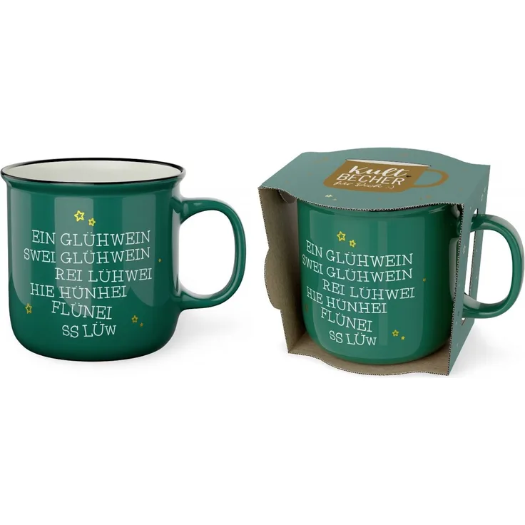 Kult-Becher Kaffeetasse Tasse 0,25l Geschenk Weihnachten lavida Glühwein 9041361