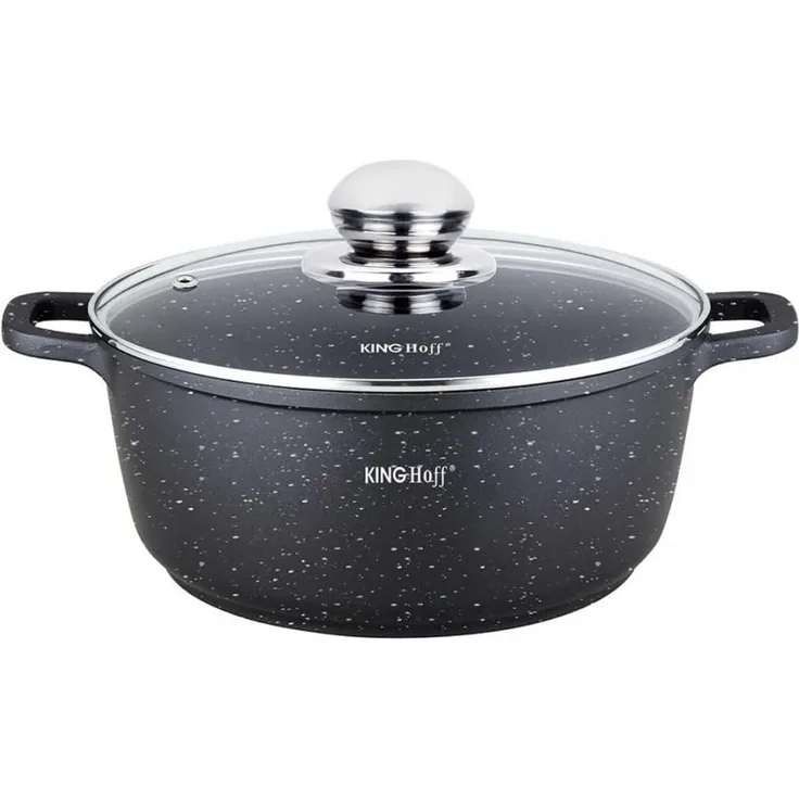 KingHoff KINGHOFF MARBLE CASSEROLE 20cm KH-1593 2 3L