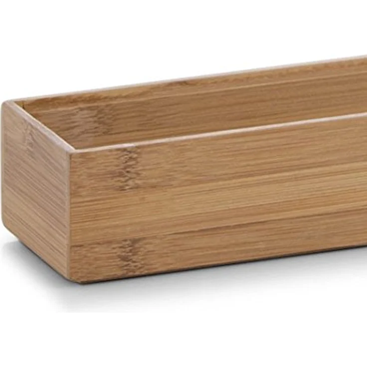 Zeller Present Aufbewahrungskorb Ordnungsbox, Bambus, 23 x 7,5 x 5 cm – Bild 6