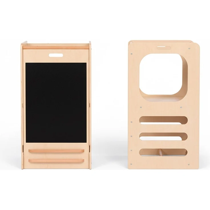 HOME DELUXE Lernturm 3in1 NILO - Lernturm, Rutsche, Kreidetafel – Bild 8