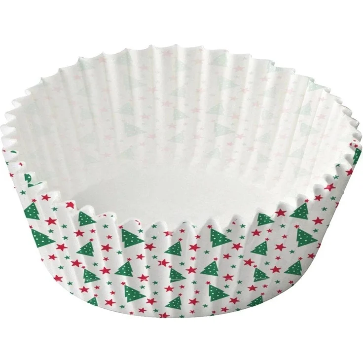 Zenker Muffinförmchen Cupcake Papier Weihnachten Ø 7 cm bunt 40 Stück
