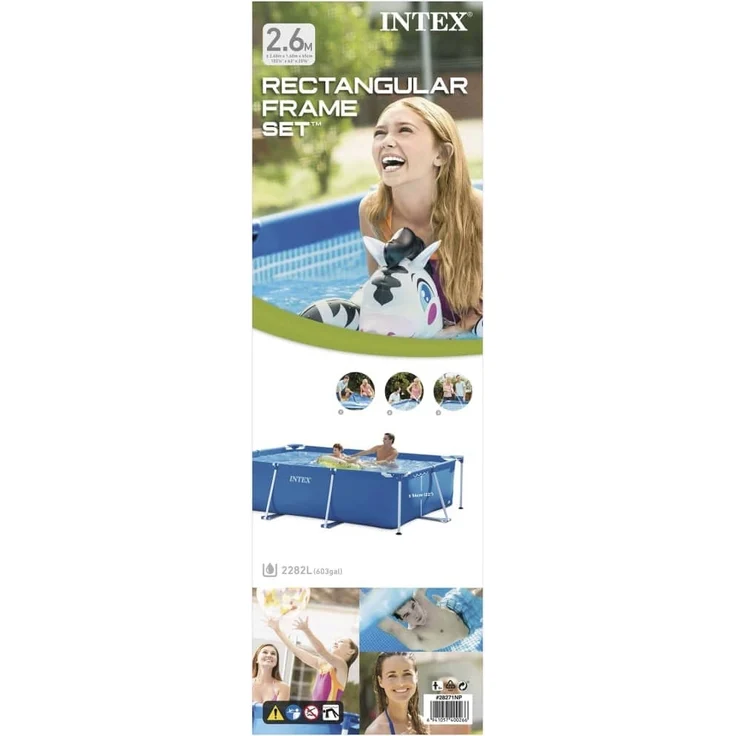 Intex Pool Rectangular Frame 260x160x65 cm 28271NP 3202753 – Bild 5