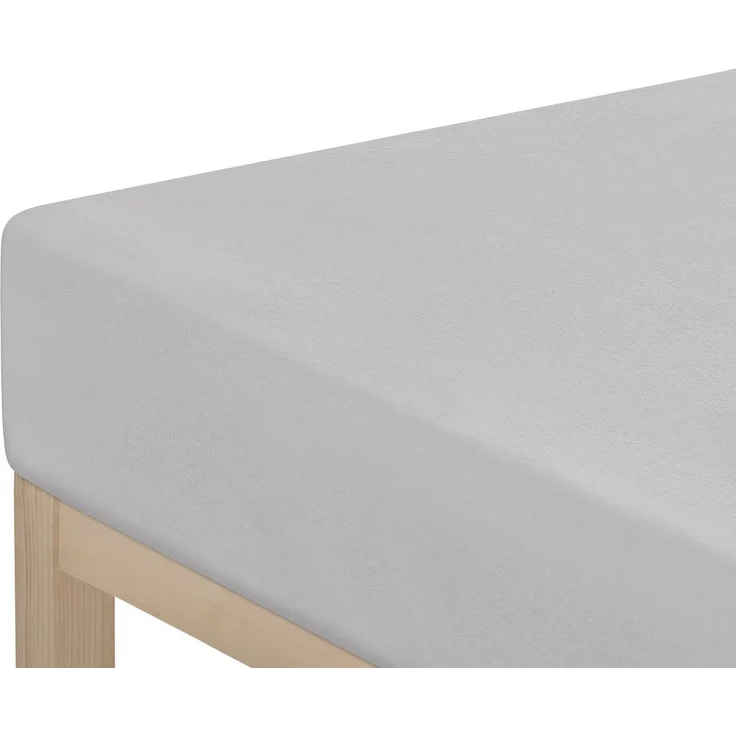 OTTO home Spannbettlaken Cremona, in PREMIUM Qualität aus 96% Baumwolle & 4% Elasthan, Single-Jersey, Gummizug: rundum, (1 Stück), Größe ab 90x200 cm, in 145g/m² sowie 180 g/m² erhältlich – Bild 2
