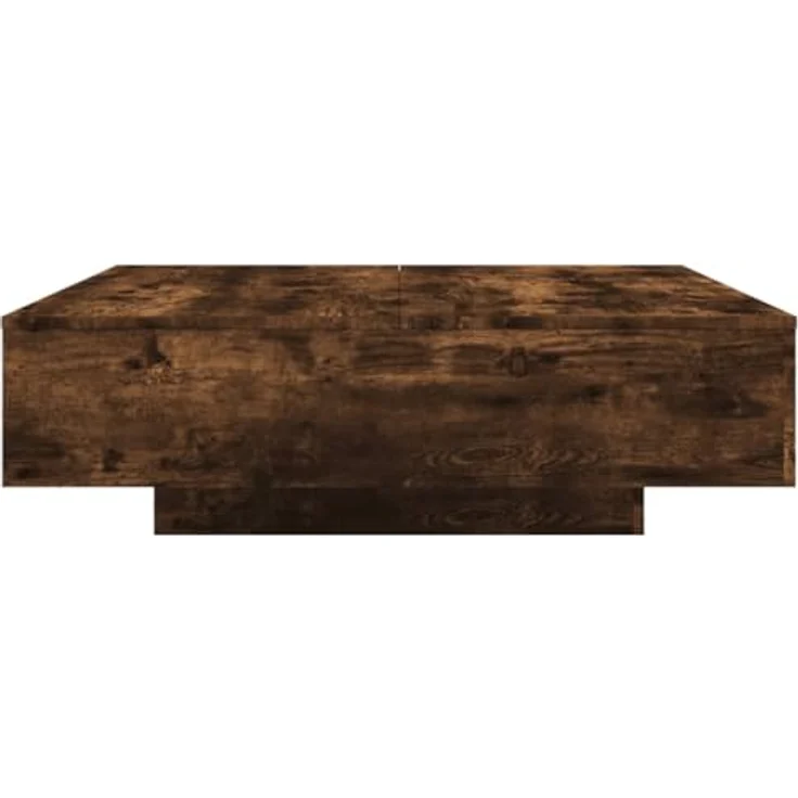 vidaXL Couchtisch Räuchereiche 100x100x31 cm Holzwerkstoff 836599 – Bild 6