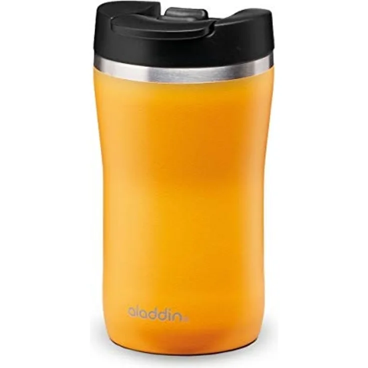 aladdin Coffee-to-go-Becher Barista Café, Edelstahl, Kunststoff, 2,5 Stunden heiß & 4,5 Stunden kalt, auslaufsicher, 250 ml