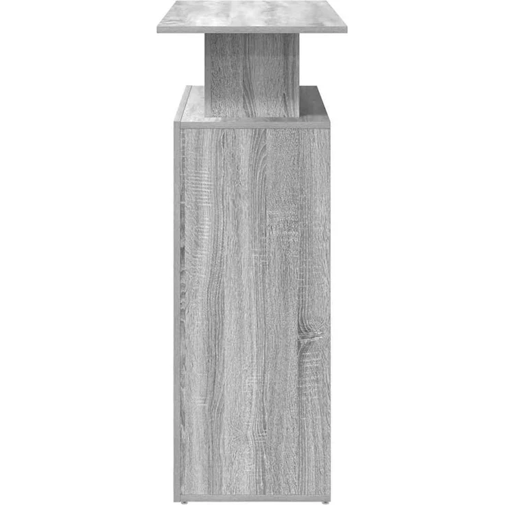 vidaXL Empfangstheke Grau Sonoma 100x40x104 cm Holzwerkstoff 859056 – Bild 5