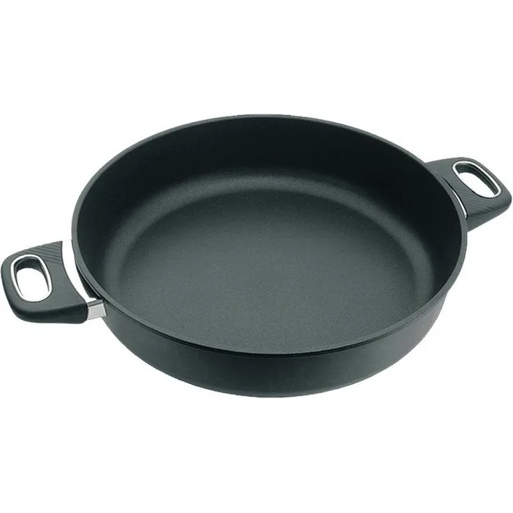 Gastrolux Guss-Servierpfannen mit 2 Griffen, D=32cm, H=7cm ohne Induktion 2032