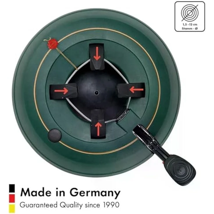 Krinner Christbaumständer Ultra Grip+ XL Stamm Ø bis 12 cm – Bild 2