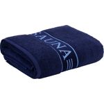 frottana Sauna – Saunatuch mit Bordüre 80x200 cm aus 100% Baumwolle, Deep Sea