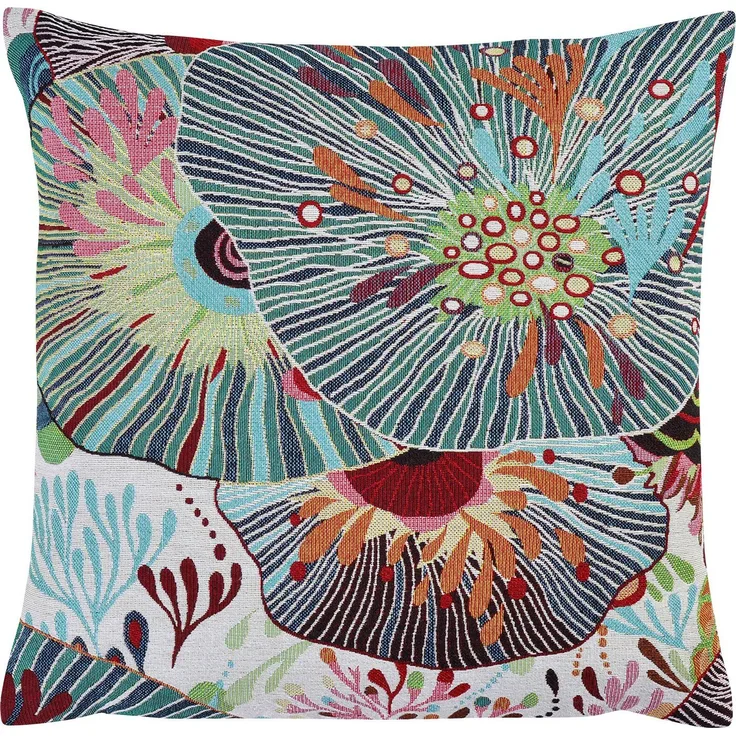 sander table + home Kissenbezug Kissenhülle "Sea Flowers", (1 Stück), Blumen
