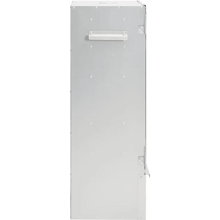 vidaXL Räucherofen mit Kaltrauchgenerator, Verzinkter Stahl, 44,5 x 29 x 83 cm, 15.62 kg, ohne Glasfenster – Bild 5