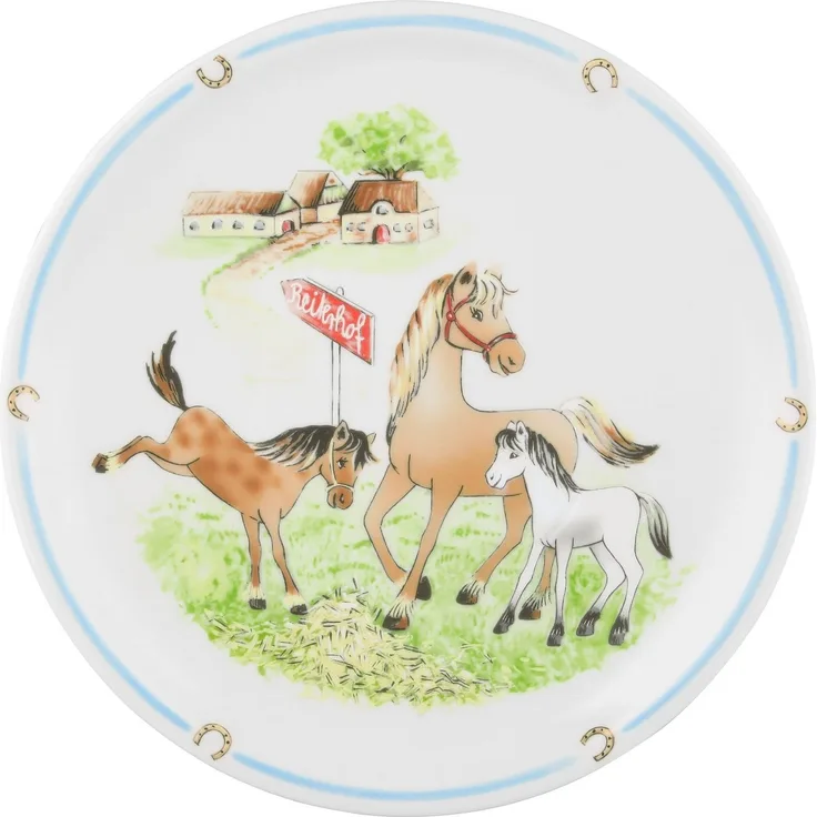 Seltmann Weiden Speiseteller rund 25,5 cm Compact Mein Pony 001.716558