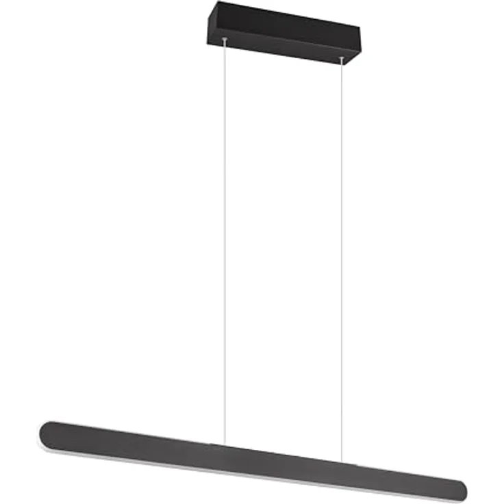 Trio Leuchten HELIOS - Höhenverstellbare LED Pendelleuchte, touch dimmbar, Schwarz, Breite 100cm, 2700K-6500K Lichttemperatur – Bild 1