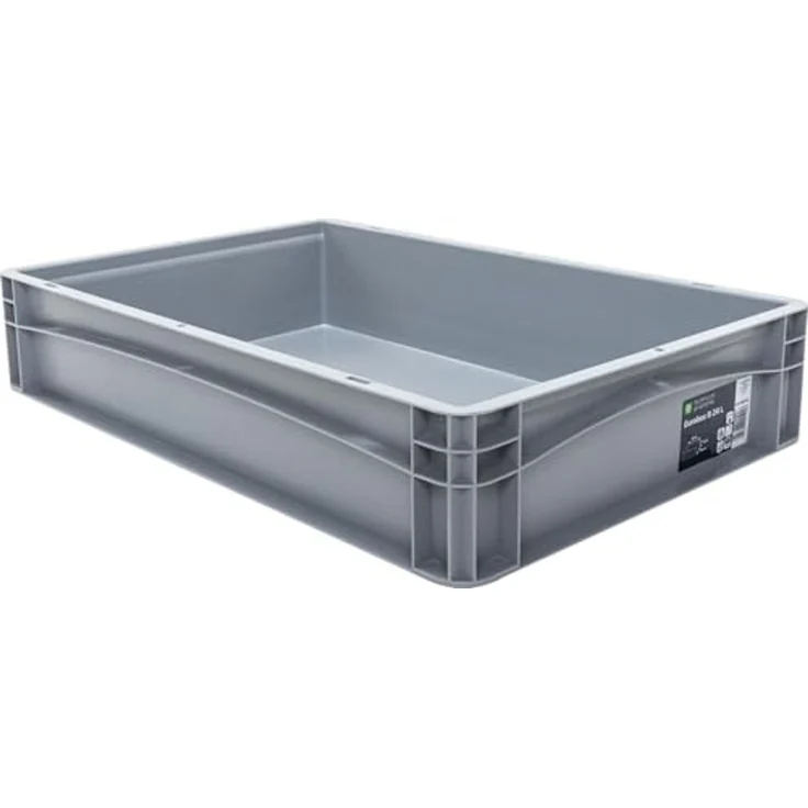Surplus Eurobox B 60 x 40 x 12 cm Lagerkiste Transportbox Kunststoffbox Lagerbox – Bild 1