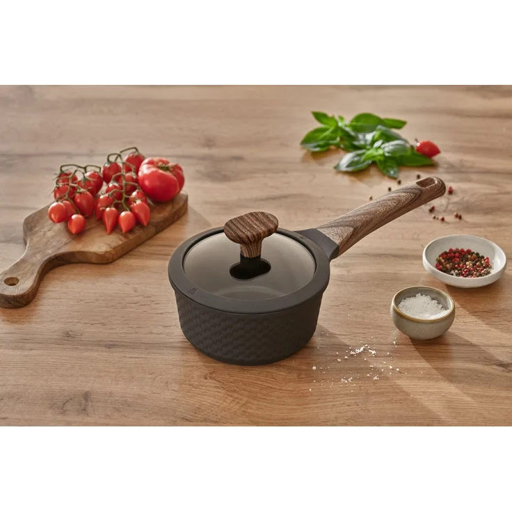 RESTO Kitchenware Kasserolle Ran, Kochtopf antihaftbeschichtet und spülmaschinenfest, Aluminiumguss (2-tlg), Geeignet für alle Herdarten, auch Induktion, im Geschenkkarton – Bild 2