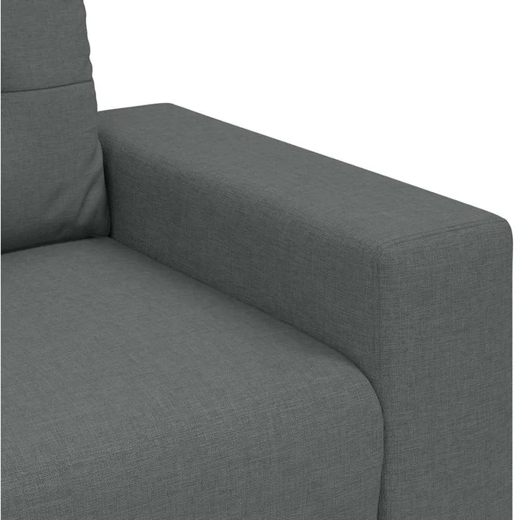 vidaXL Zweisitzer-Sofa Dunkelgrau 160x77x82 cm Stoff 4105069 – Bild 7