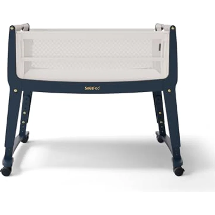SnuzPod Studio Co-sleeper - London Navy Blau dunke – Bild 2