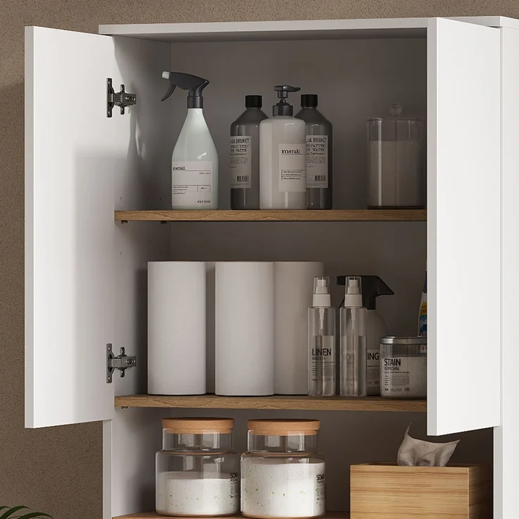 Waschmaschinenschrank Viktor Weiß/Artisan 68 x 100.4 cm Vicco – Bild 4