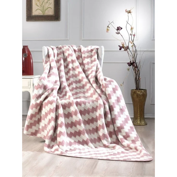 Wohndecke Wohndecke - 4 Jahreszeiten -160x200 cm / Sofadecke / Schlafdecke, livessa, Soft-Touch-Gefühl / 50% Baumwolle, 45% Acryl, 5% Polyester / 1650g – Bild 1