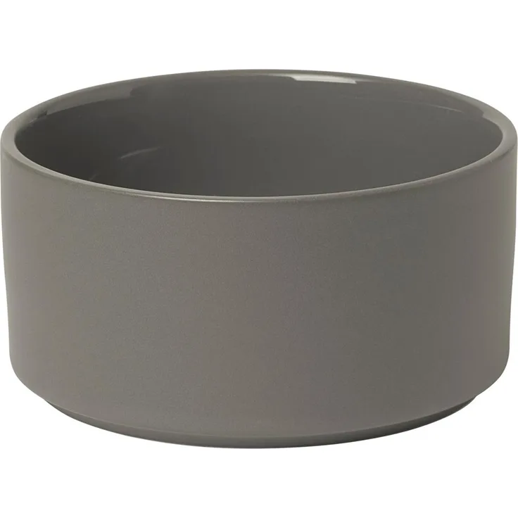 Blomus Pilar Schale, Schälchen, Schüssel, Geschirr, Keramik, Pewter, 14 cm, 63969